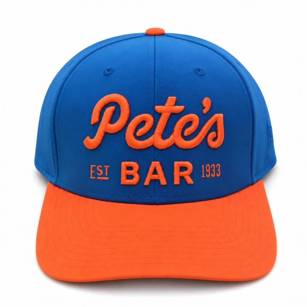 Neon Blue & Orange OTTO Hat