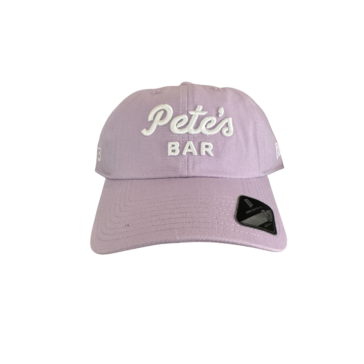Pete's Bar Lavender Embroidered Hat