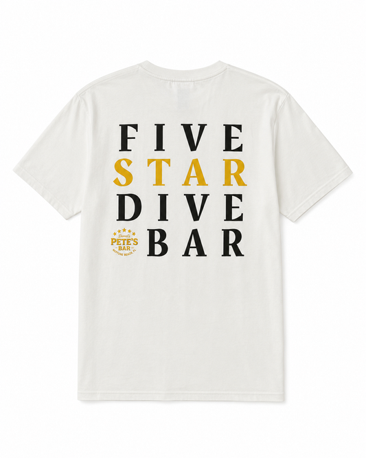 Five Star Dive Bar Tee