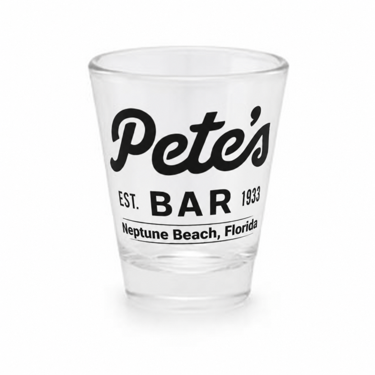 Pete's Shot Glasses