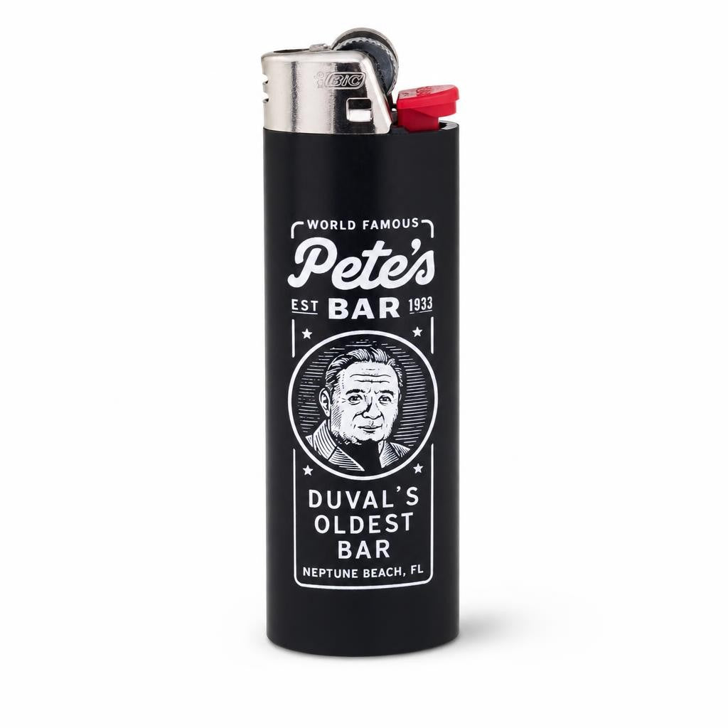 Lighters - front view - official Pete's Bar merchandise