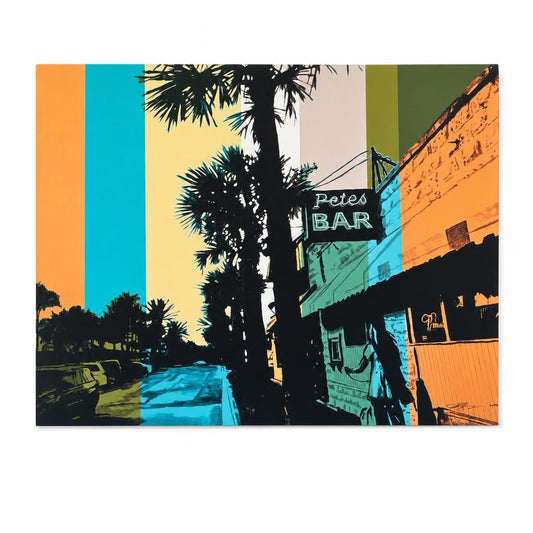 Large Print - front view - official Pete's Bar merchandise