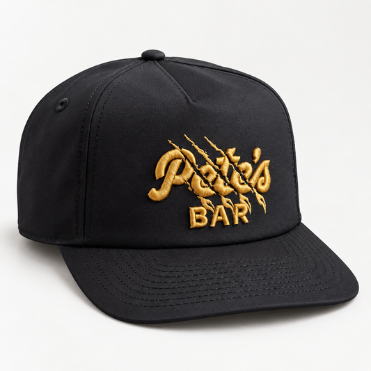 Pete's Claw Athletic OTTO Hat — Black/Gold