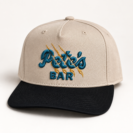 Pete's Claw Fabric OTTO Hat — Tan/Black